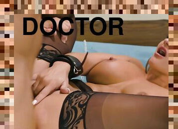 Female Doctor Boss Gets Deepthroated And Sodomized - Marcus London And Cali Carter