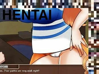 madurita-caliente, bragas, cachonda, anime, hentai