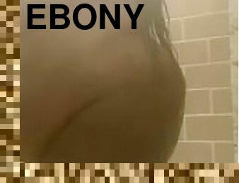 big ass big tits bbw ebony in shower