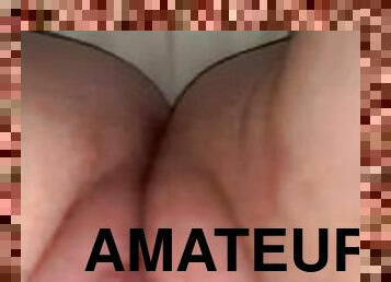 masturbācija-masturbation, orgasms, vāverīte, sieva, amatieris, nobrieduša, māte, guļojošs, bbw, pov