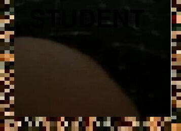 thick college student shaking her ass... once again