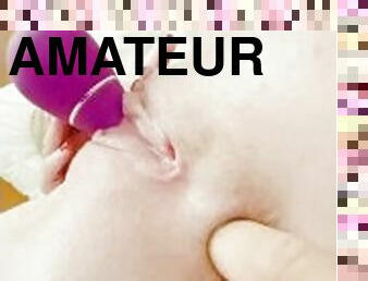 masturbation, orgasm, amatör, anal, brudar, leksak, blond