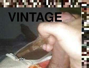 Vintage amateur masturbation shoejob and wet panties