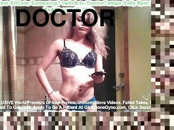 $CLOV Part 1/22 Destiny Cruz Showers Before Blowing Doctor Tampa & Masturbating @ Quarantine Exam!