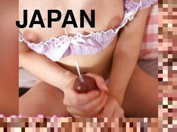 Cumming On Japanese Teen Mirai's Tits!