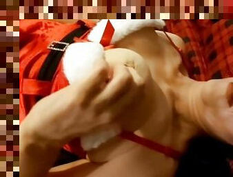 Naughty Mrs Claus Orgasm Preview
