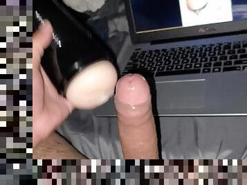 Fleshlight fucking makes me cum hard