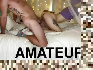 Hot IG Amateur Gamer Blonde Fucking Big Cock HD