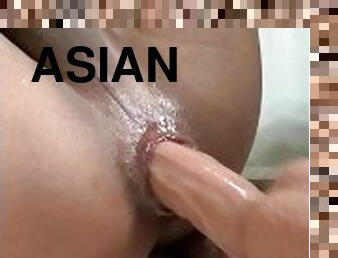 asien, baden, masturbieren, dilettant, anal-sex, spielzeug, homosexuell, rucken, dildo, dusche