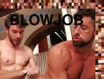 anal, blowjob, stor-pikk, homofil, muskuløs, virkelig, bjørn, pikk, røff