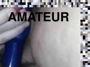 amateur, anal, énorme-bite, ados, couple, belle-femme-ronde, joufflue, bite