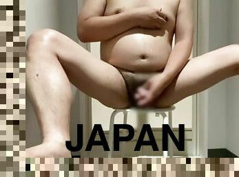 asiático, peluda, masturbación, pezones, amateur, chorro-de-corrida, gay, japonés, paja, regordeta-chubby