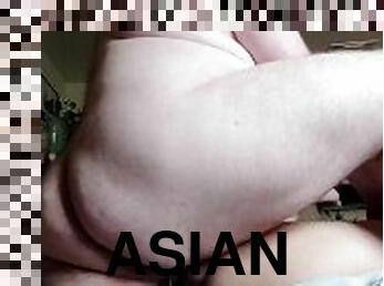 asia, amatir, antar-ras, homo, creampie-ejakulasi-di-dalam-vagina-atau-anus-dan-keluarnya-tetesan-sperma, pasangan, putih, melahirkan