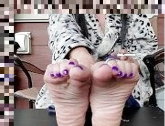 Milfs wrinkled soles