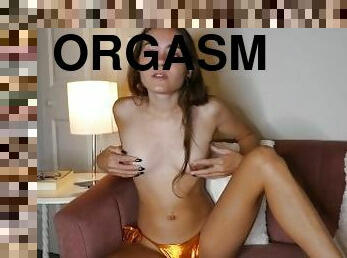 onani, orgasme, afrivning, synsvinkel, sperm, lille, hanrej, dominans, brunette, femidom