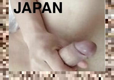 asiatisk, orgasme, anal, legetøj, japans, massage, sperm, røv-butt