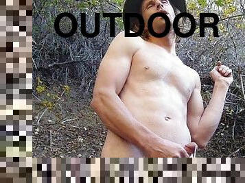Outdoor Naked Fall Cowboy