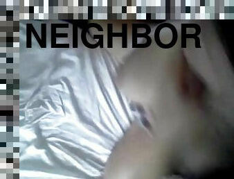 Cumming in the neighbors mouth