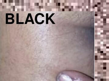 Light skin  creams all over my black dick