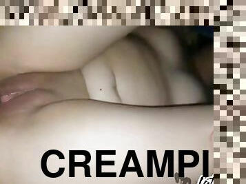 Anal creampie real latino