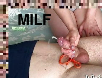 DIRTY MILF POCKET PUSSY MILKING