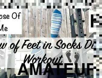 amatorskie, stopy, ładniutka, fetysz, nogi, trening