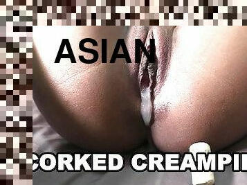 asiatisk, store-patter, kæmpestor-pik, teenager, hardcore, rolleudvælgelse, creampie, naturlig, patter, fillipinsk