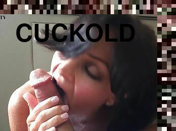 Cuckold Wife Threesome With Old Man