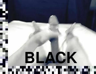 énorme, masturbation, amateur, gay, black, solo, géant