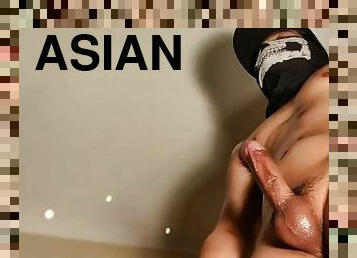 asiatisk, masturbation, amatör, cumshot, samling, pov, sprut, ensam