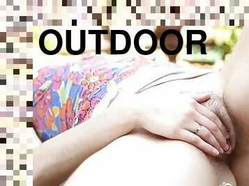 Yanks Marina Masturbating Outdoors