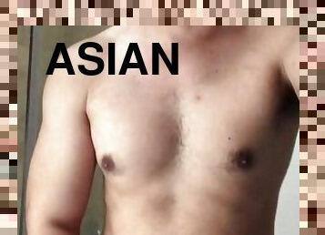 asiatisk, pappa, stor-pikk, kjendis, homofil, handjob, alene, far, pikk, erting