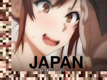 japonesa, anime, rabo