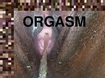 orgasmo, mijando, esguincho, amador, preto, fetiche