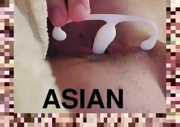 Asian Get So Wet From Cute Anal Play Teaser