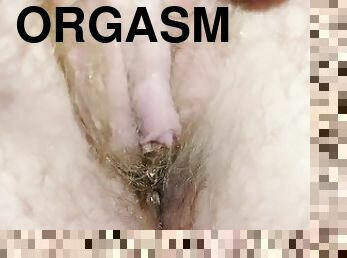 FTM Solo  Vibrator Masturbation Pissing