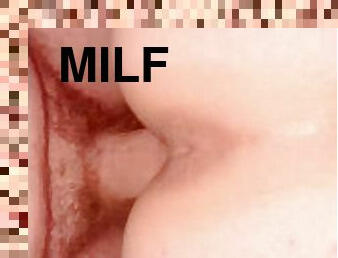 Tight pussy milf cream’s on 6inch dick