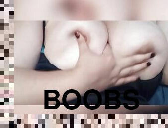 tetas-grandes, gorda, masturbación, pezones, amateur, recopilación, regordeta, tetas, fetichista, a-solas