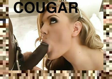 Blonde Cougar Vs Bbc - Daryn Darby And B Broc Adams