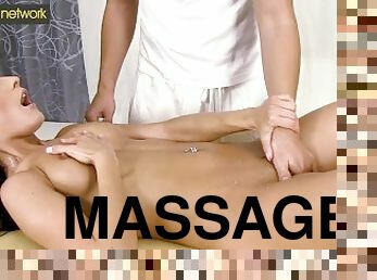 A Massage Turns Into A Naughty Piss Fuck