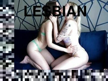 חובבן, לסבית-lesbian, נוער, גרמני, נשיקות, צעירה-18, בלונדיני, לבני-נשים, חמודה, קטנה