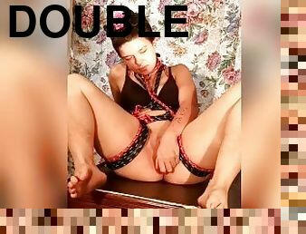 masturbação, orgasmo, amador, anal, brinquedo, bdsm, duplo, cavalgando, dildo, fetiche