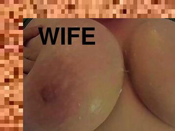 Neighbours Wife Doesn't Like Cum So He Uses My Big TIts