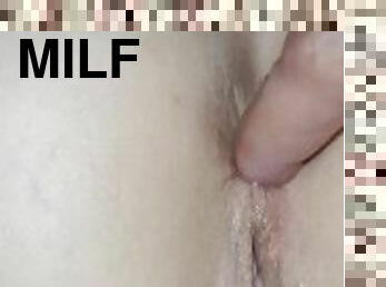 Milf loves her ass played with
