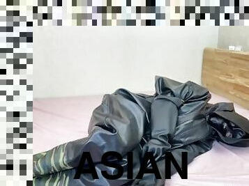 asia, amatir, mainan, jepang, bdsm-seks-kasar-dan-agresif, fetish-benda-yang-dapat-meningkatkan-gairah-sex, latex, seorang-diri, bondage-seks-dengan-mengikat-tubuh, berambut-cokelat