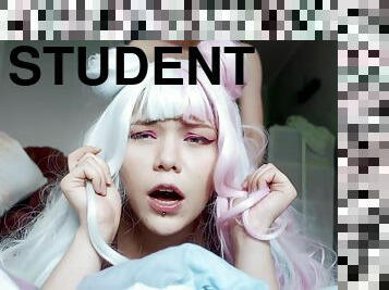 Fucked A Cute Student Look At Her Cute Face!-furiyssh