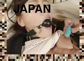 asiatique, poilue, jouet, japonais, bdsm, bas, bondage, brunette