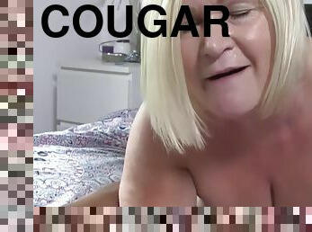 Slutty Cougar Gets Asshole Railed