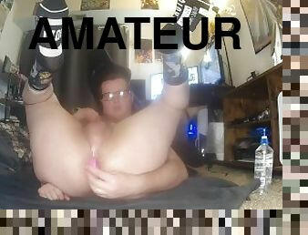 masturbation, amateur, énorme-bite, jouet, gay, joufflue, secousses, webcam, solo, bite