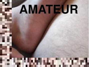 amateur, ejaculation-sur-le-corps, gay, branlette, pieds, ejaculation, solo, minuscule, bite